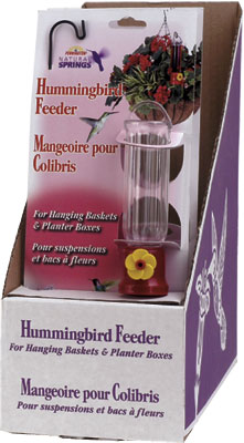 2.3oz Mini Planter Hummingbird Feeder