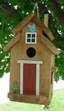 Cedar Bird house - Rancho Red