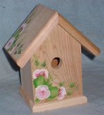Hand Painted Birdhouse - cr-023