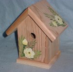 Hand Painted Birdhouse