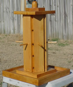 Hexagon Sunflower Seed Feeder