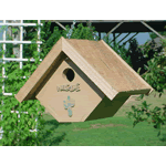 Wren House Diamond, Desert Tan, Cedar Roof